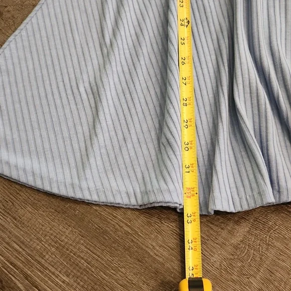 AQUA A-line Ribbed Knit Dress - Picture 5 of 8